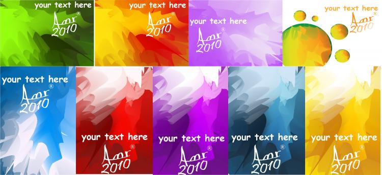free vector Colorful sparks